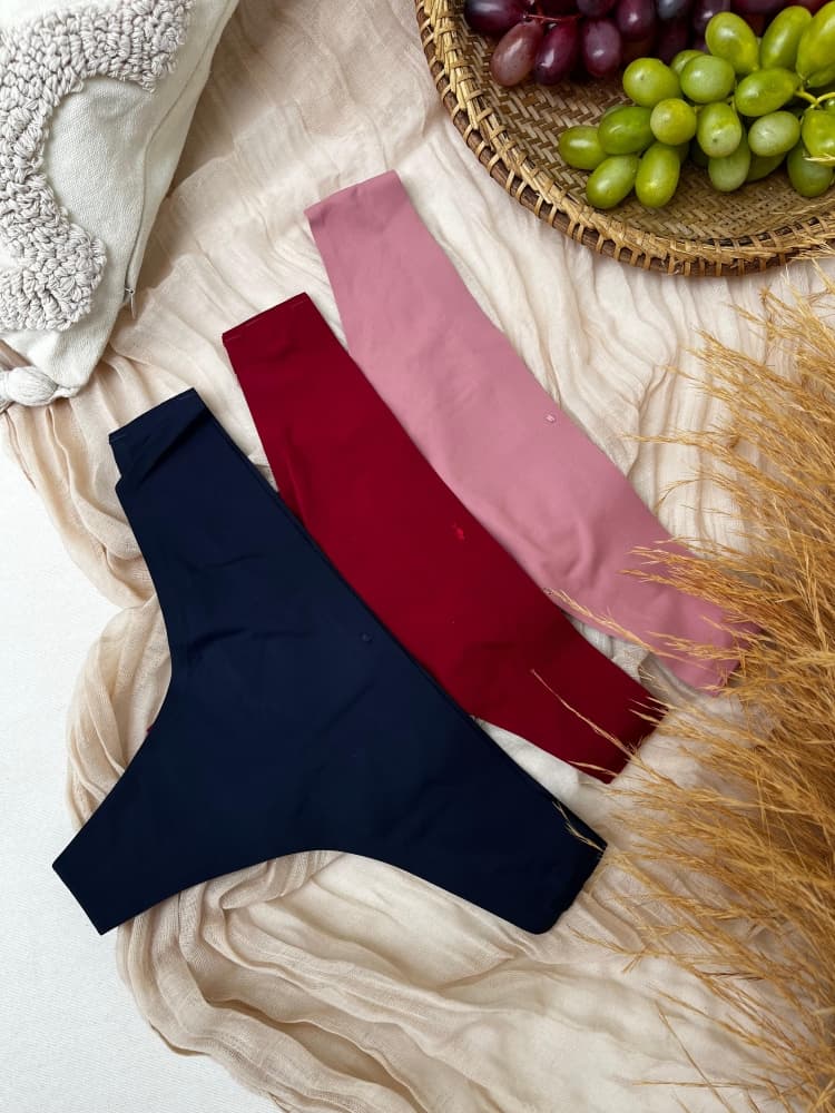 CALCINHA S/COSTURA FIO não é possível escolher cor - cores variadas 1