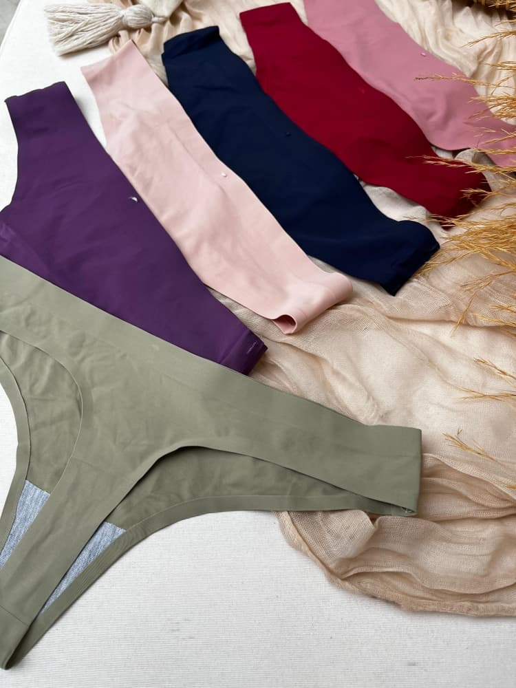 CALCINHA S/COSTURA FIO não é possível escolher cor - cores variadas 3