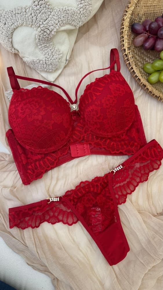 CONJUNTO STRAPPY PAULINE - VERMELHO