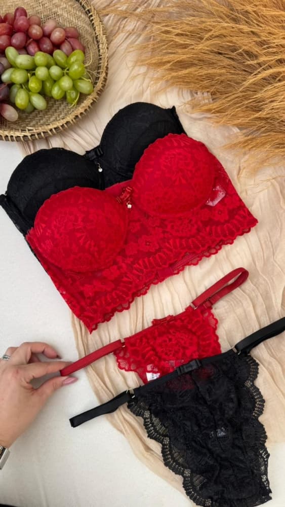 CONJUNTO C/BOJO CROPPED LAURA - Preto 3