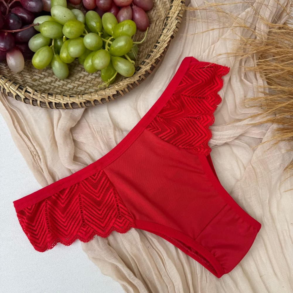CALCINHA RENDA LATERAL MALU (não é possível escolher cor - cores variadas) 1