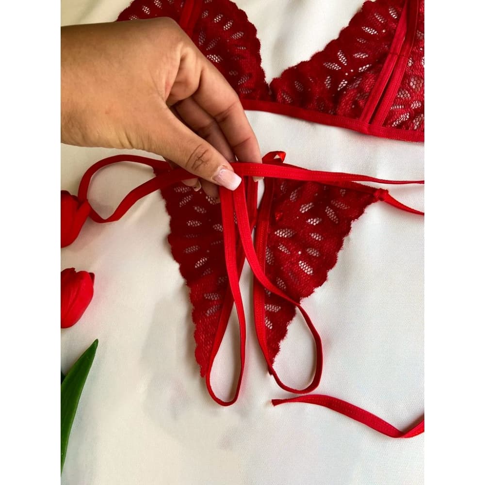 CONJUNTOS/BOJO APRESSADINHA - Vermelho 1