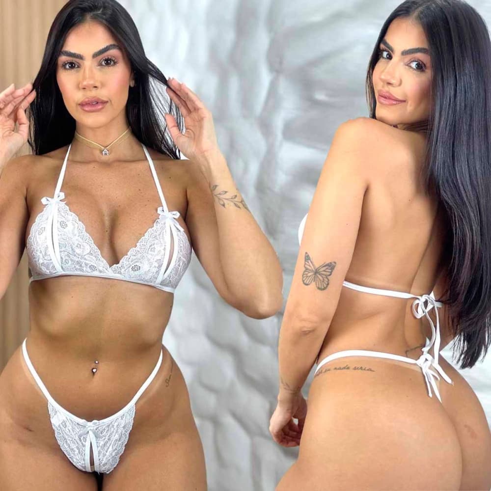 CONJUNTO S/BOJO APRESSADINHA - Branco