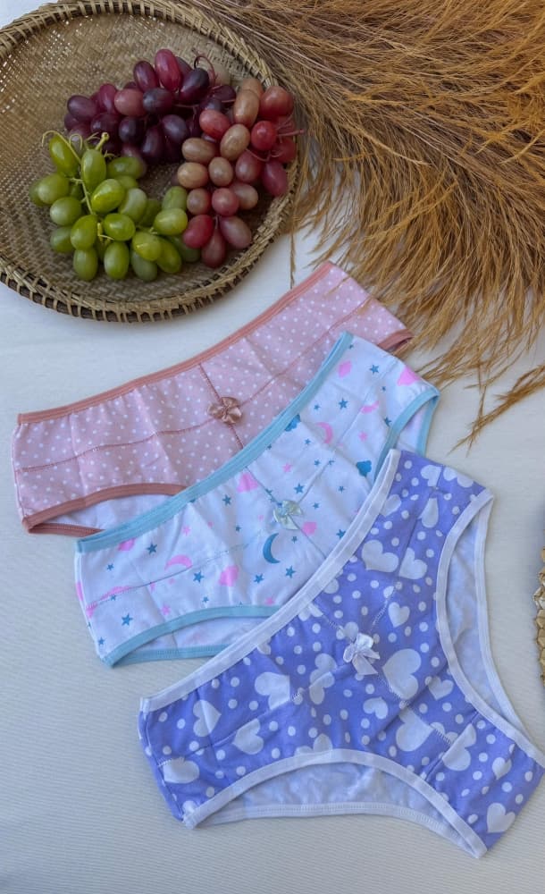 Calcinha Cotton Edith (não é possível escolher cor - cores variadas)