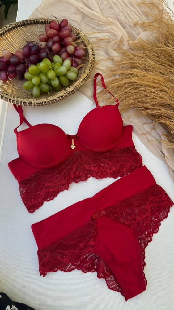 CONJUNTO C/BOJO LAVINIA -VERMELHO 1