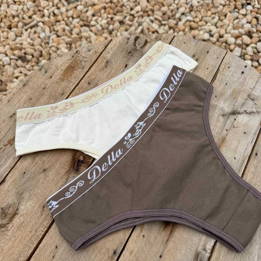 Calcinha Algodao Conforto Katia / 2269 (elasticos variados) 1