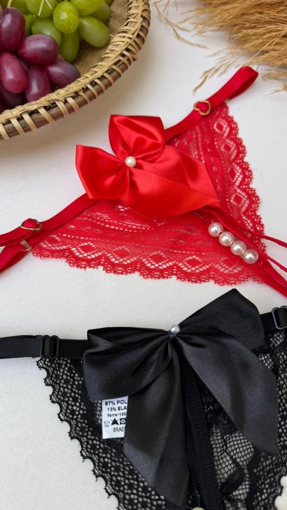 Tanga fio laçarote Perola 1