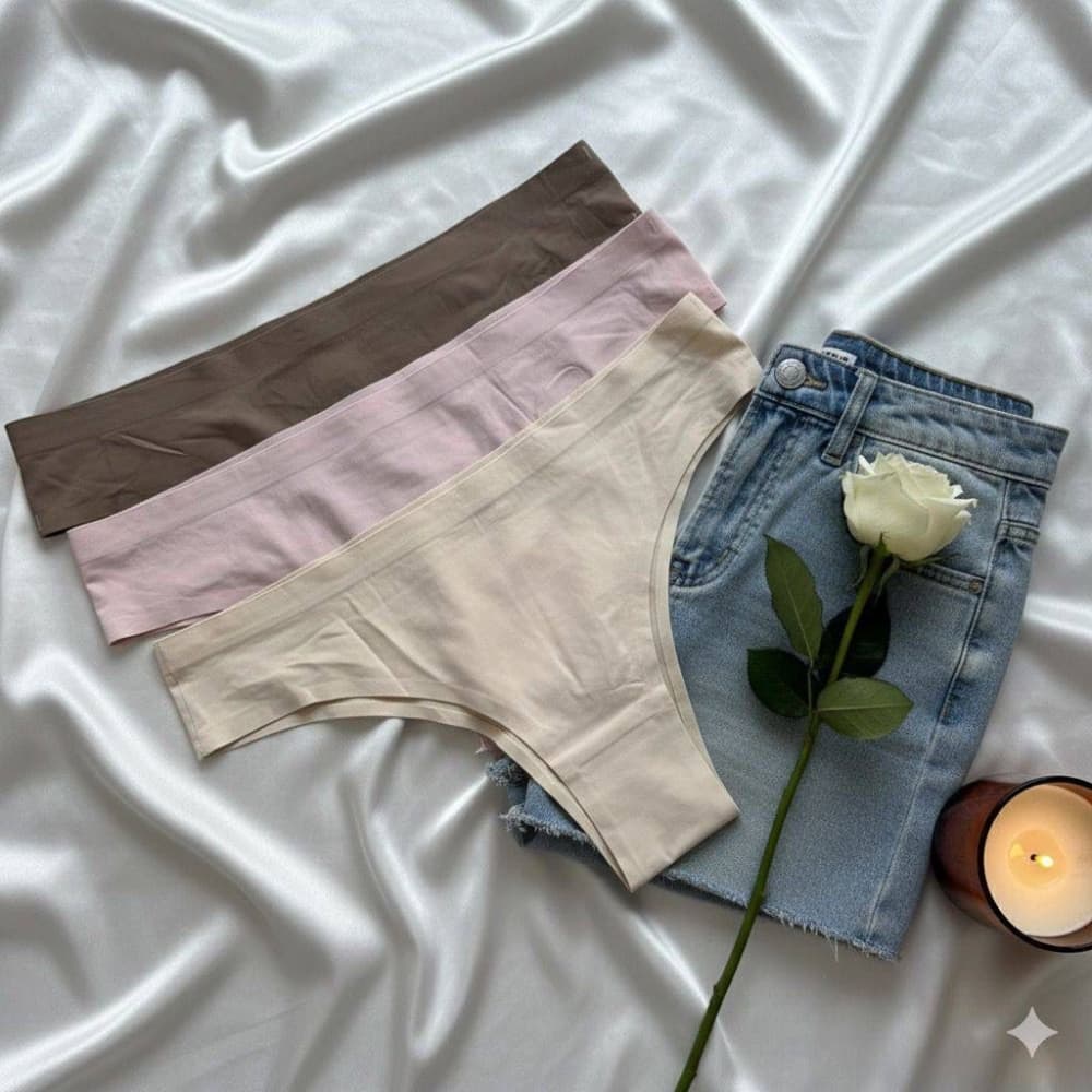 CALCINHA S/COSTURA TRADICIONAL HANGAR MORIAH (não é possível escolher cor - cores variadas) 3