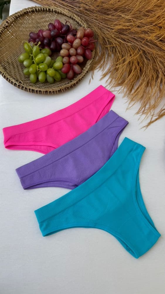 CALCINHA IMPORTADA TRADICIONAL (não é possível escolher cor - cores variadas)