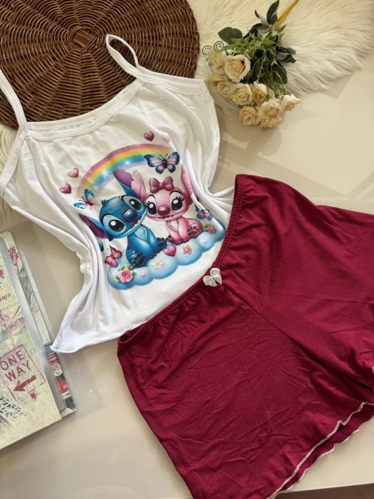 BABY DOOL CROPPED SUEDE VIRGINIA - STITCH & ANGEL BORBOLETAS