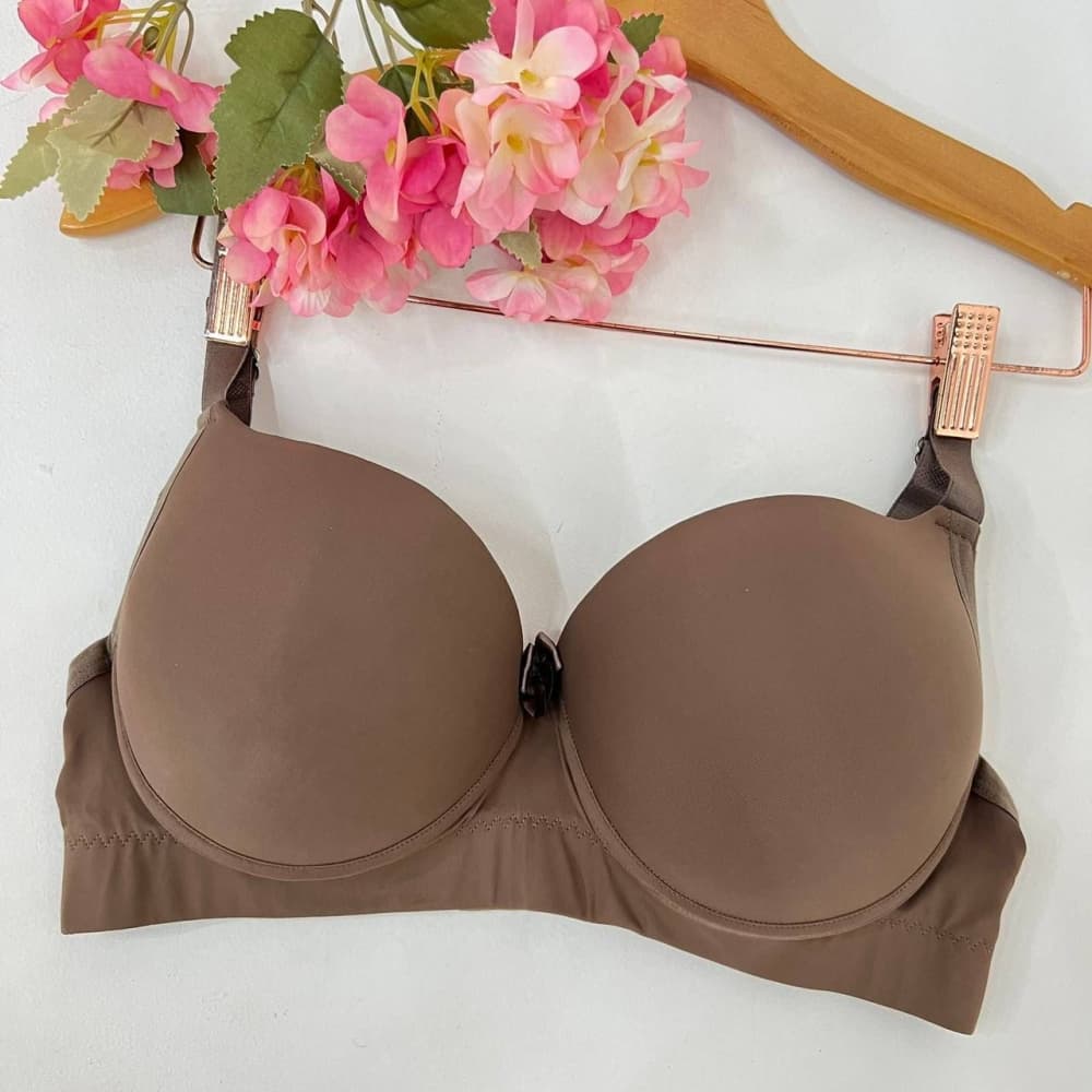 SUTIÃ PLUS SIZE MALU - Castanho