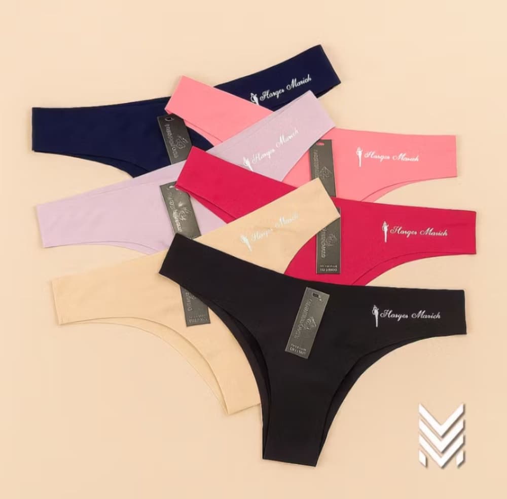 CALCINHA S/COSTURA TRADICIONAL HANGAR MORIAH (não é possível escolher cor - cores variadas)