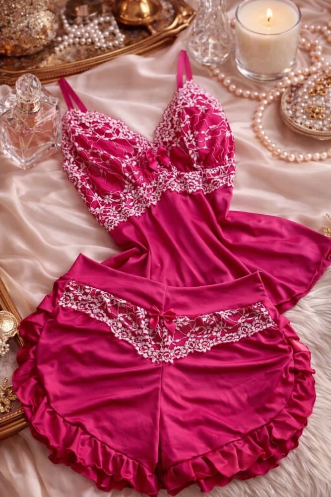 BABY DOLL ULTRA LUXO FLUFLU - Pink 1