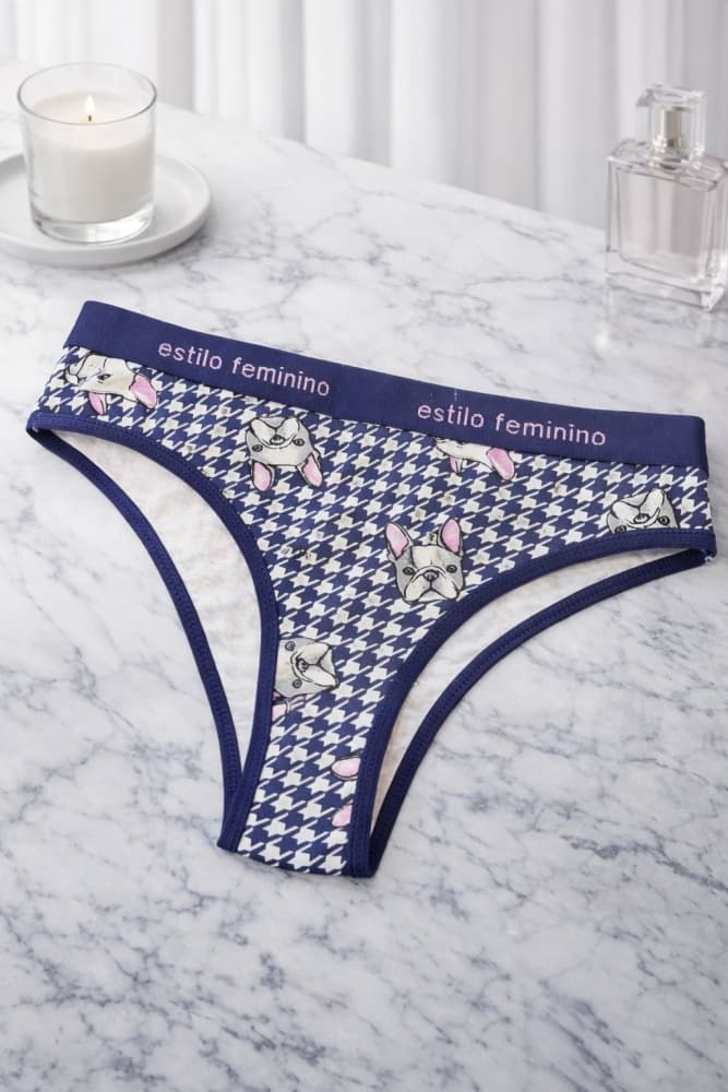 CALCINHA COTTON ESTAMPADA /600 (não é possível escolher cor - cores variadas) 4