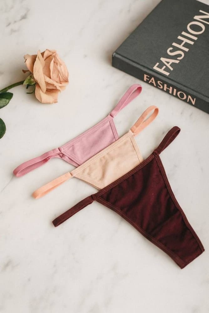 Calcinha fio duplo algodão 1