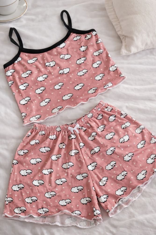BABY DOOL CROPPED ESTAMPADO - OVELHINHA