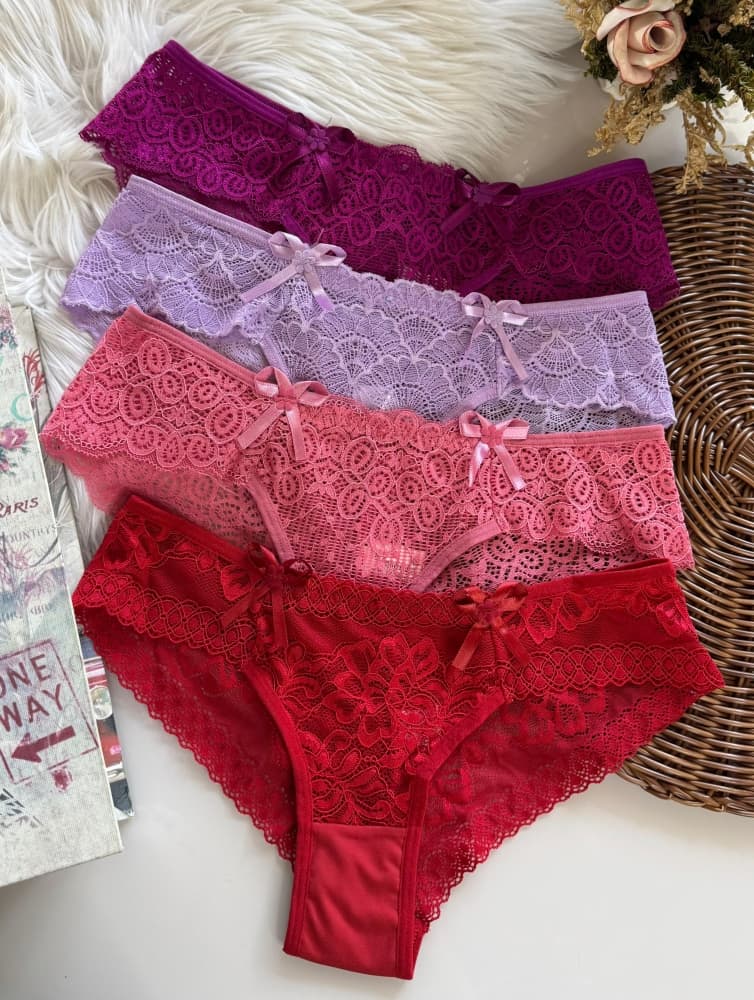 CALCINHA RENDINHA ELIANE (não é possível escolher cor - cores variadas)