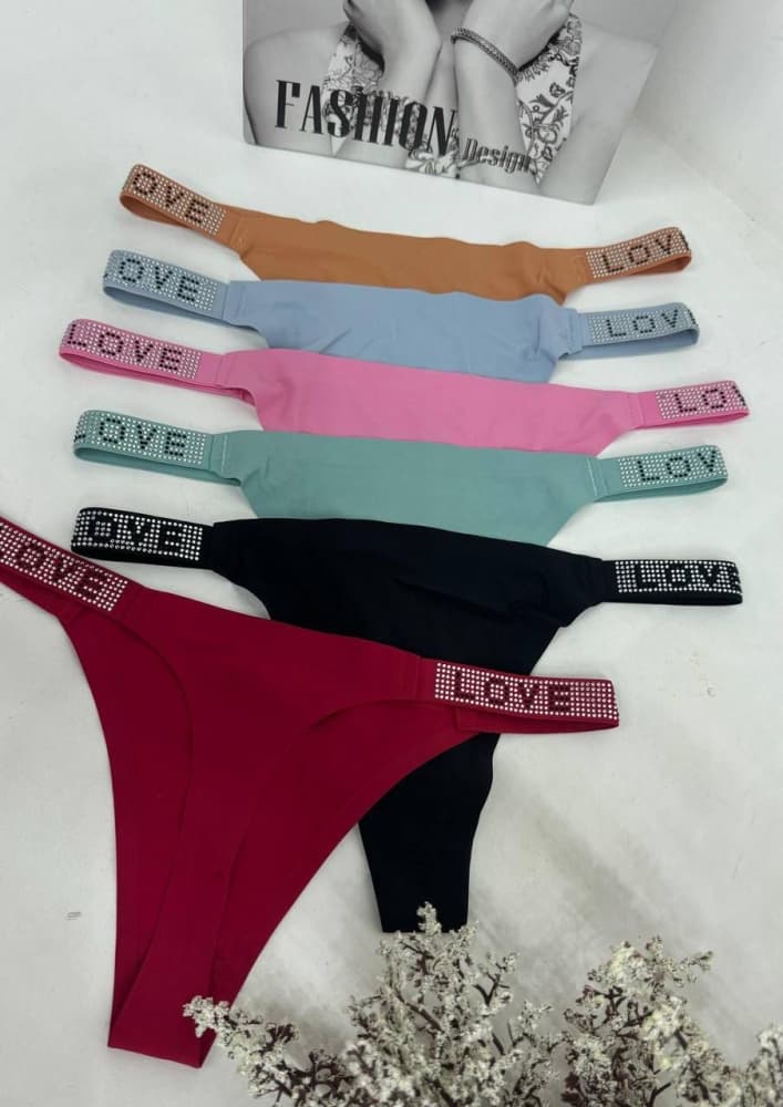 CALCINHA SEM COSTURA LOVE