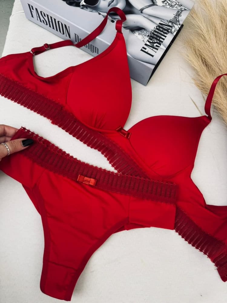 CONJUNTO C/BOJO SOFT - VERMELHO