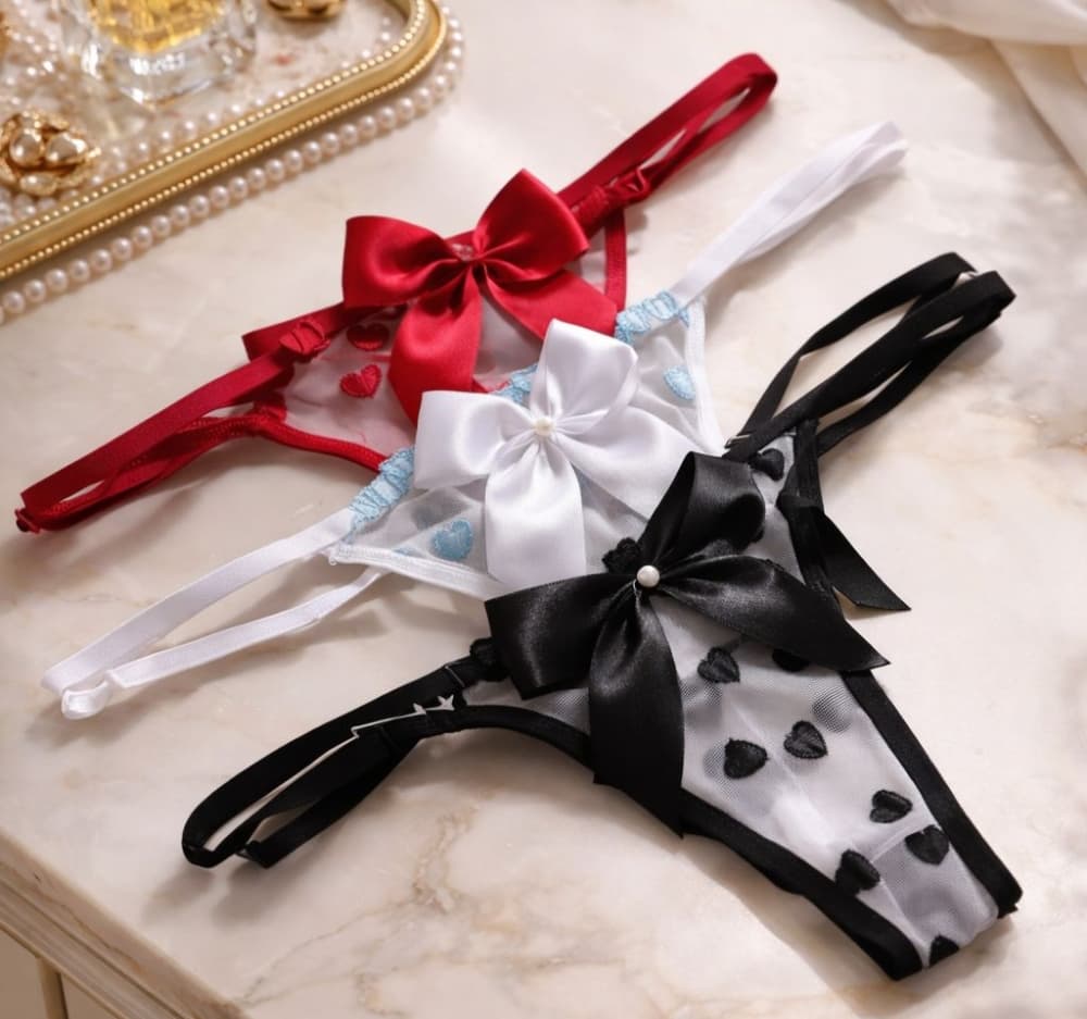 CALCINHA TULE LAÇÃO