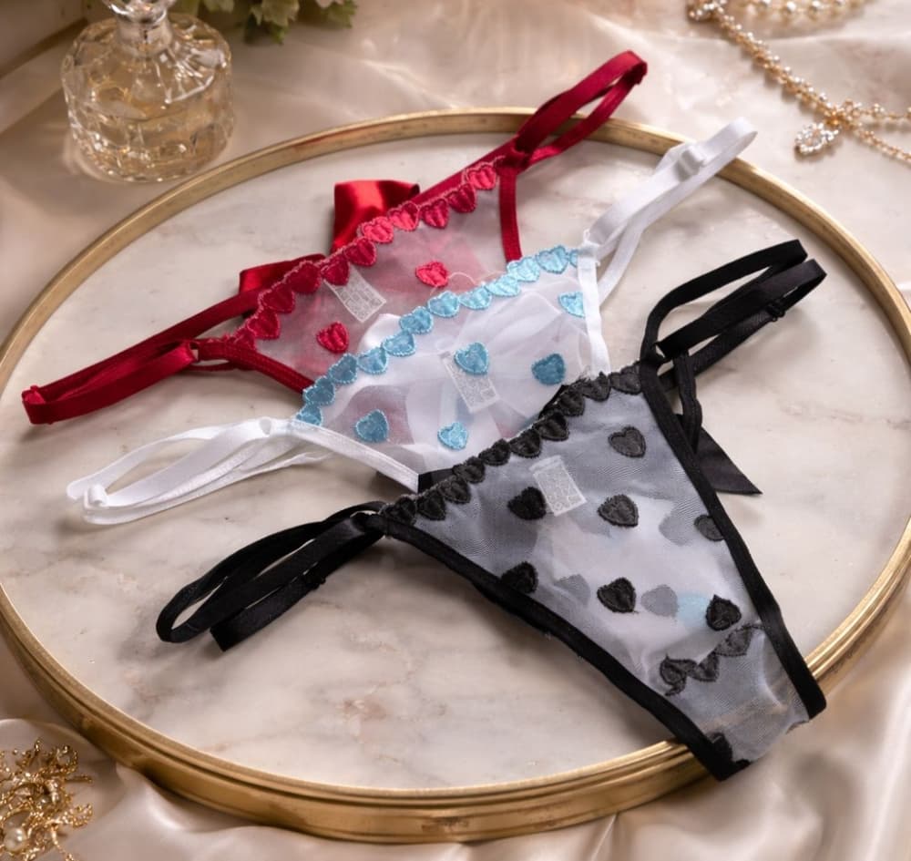 CALCINHA TULE LAÇÃO 1