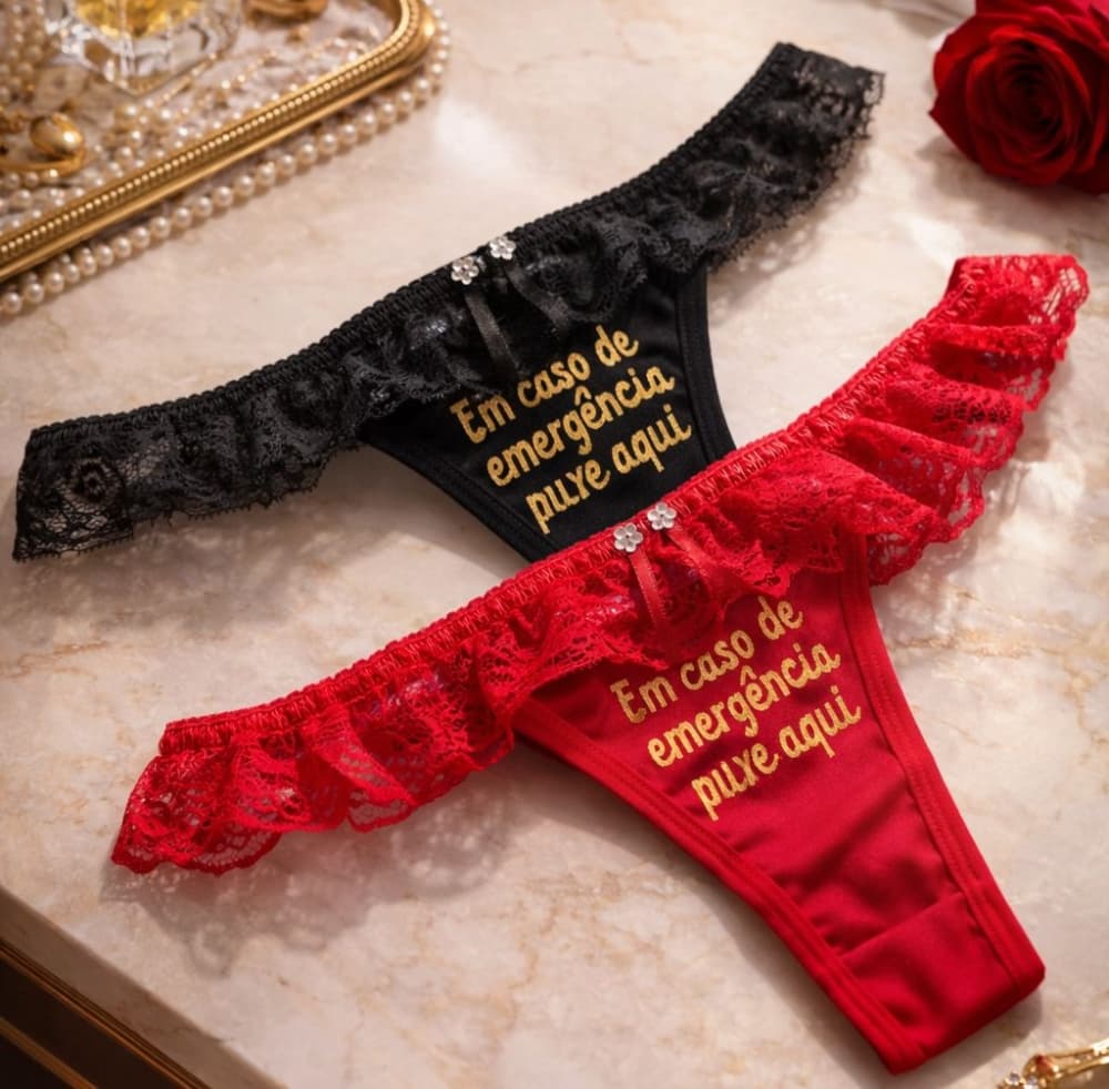 TANGA APRESSADINHA EMERGÊNCIA