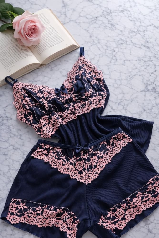 BABY DOOL SUEDE CANELADO ELIZE - AZUL MARINHO