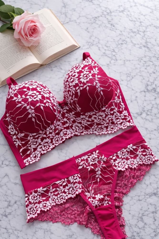 CONJUNTO C/BOJO MARCELA - ROSA PINK BICOLOR