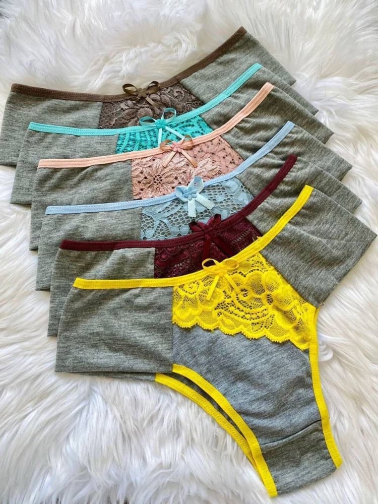 CALCINHA CONFORTO VISCOLYCRA ( não é possível escolher cor - cores variadas) 2