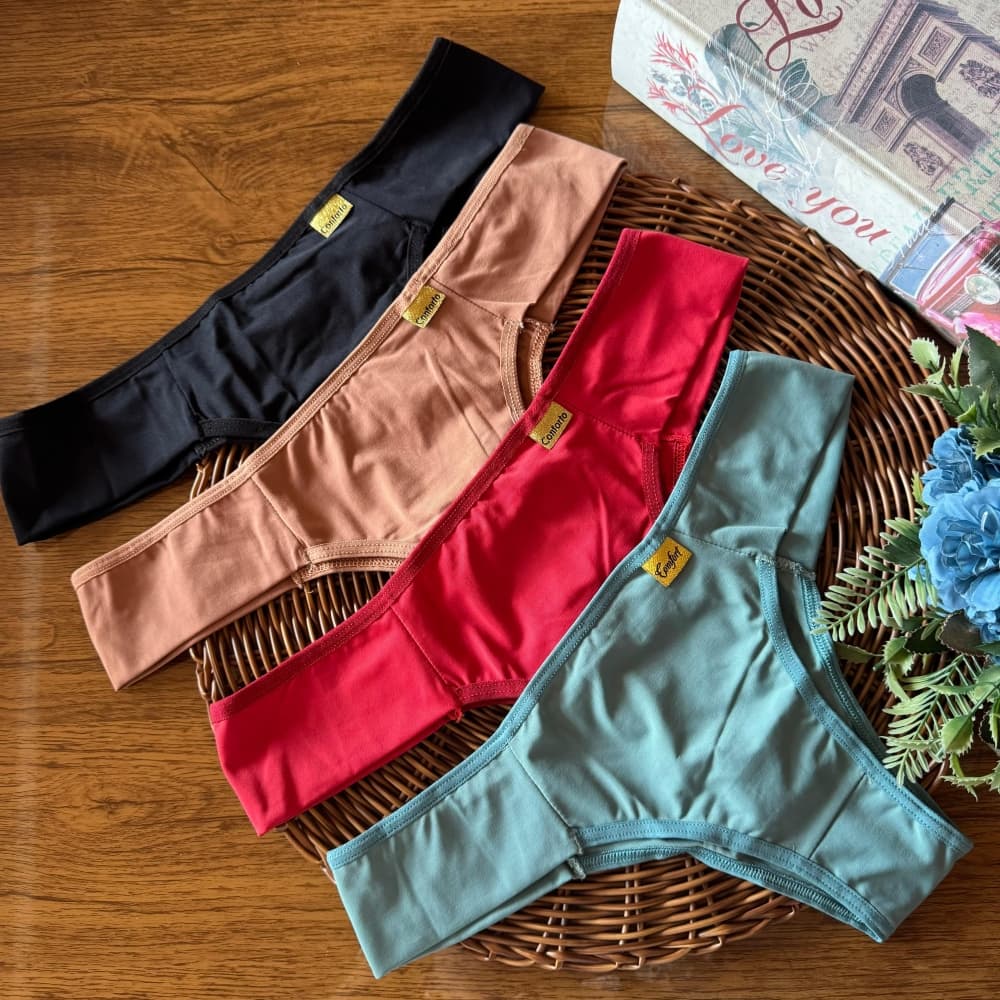 Calcinha conforto Perola (não é possível escolher cor - cores variadas) 1