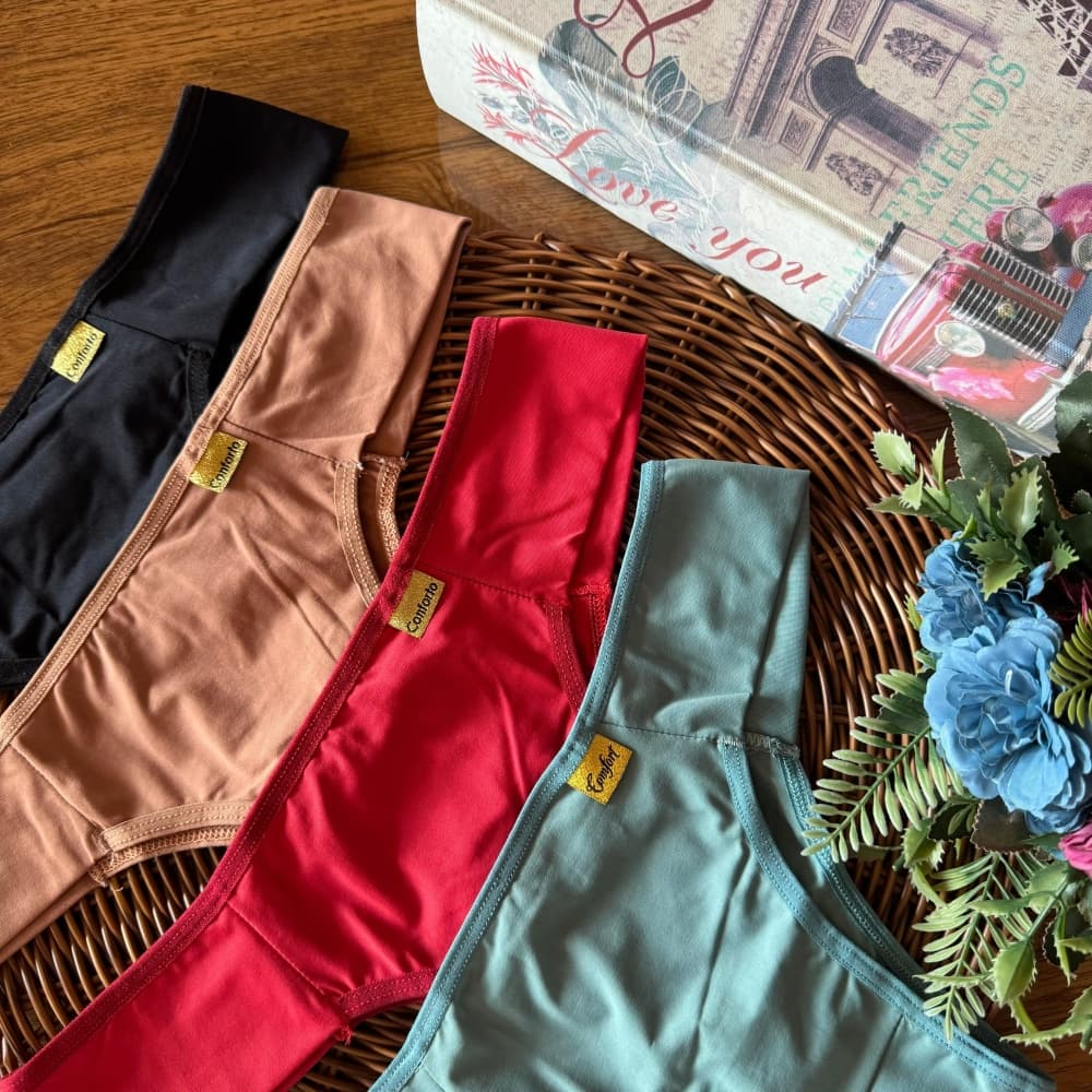 Calcinha conforto Perola (não é possível escolher cor - cores variadas) 2