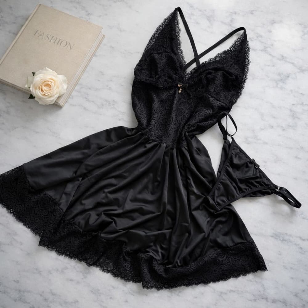 CAMISOLA MADALENA + CALCINHA S/BOJO 2