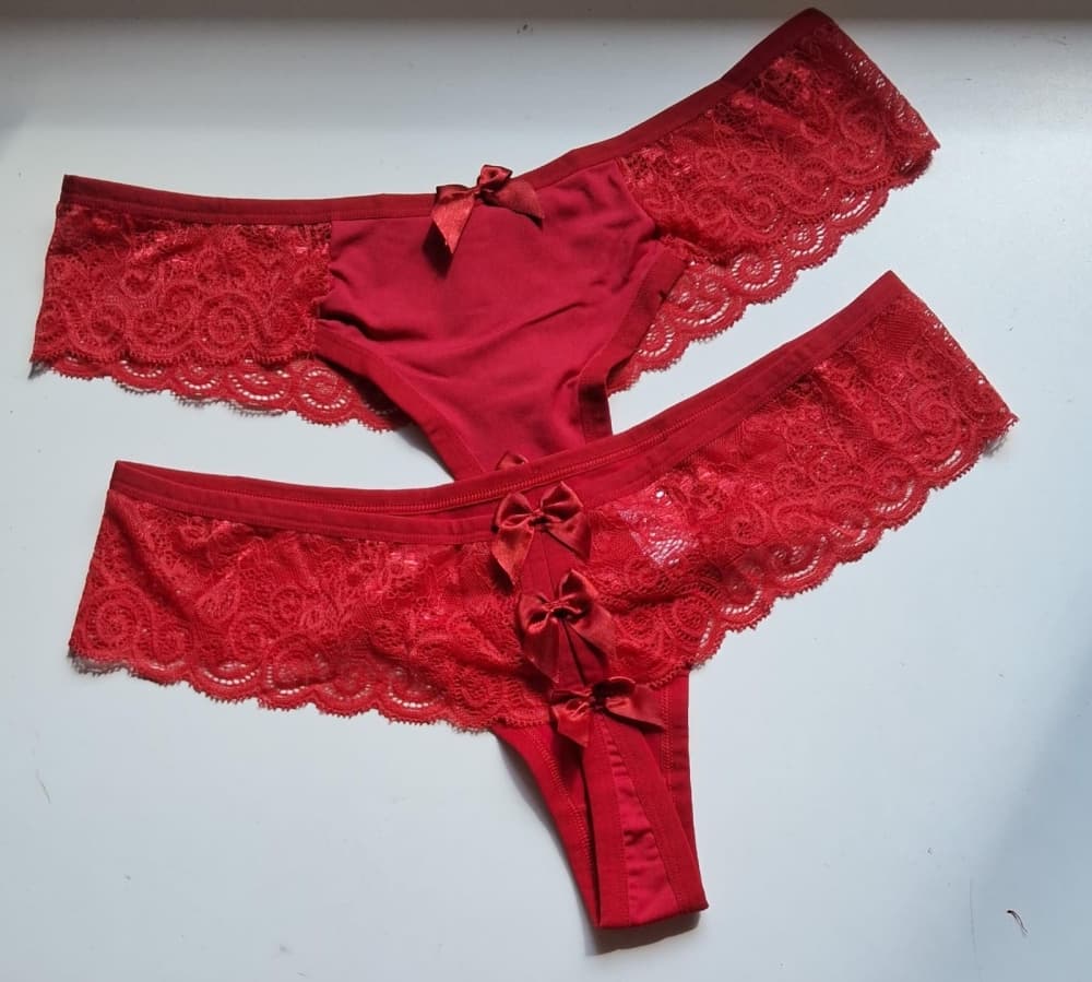 CALCINHA PLUS SIZE LAÇO 3