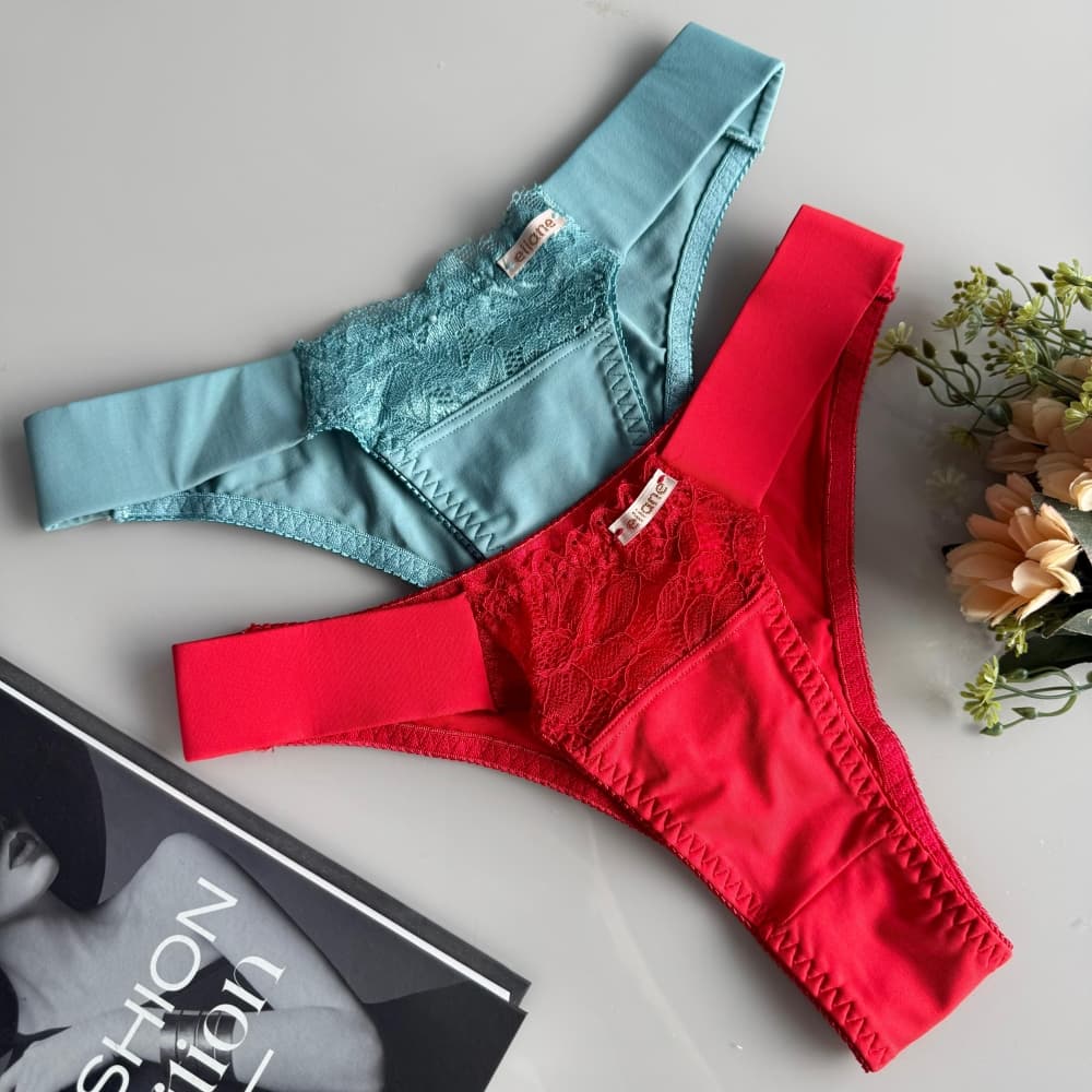 Calcinha conforto microfibra Eliane 3