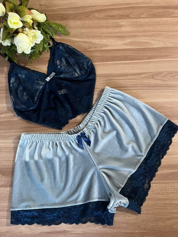 BABY DOLL VELUDO PLUS SIZE 4