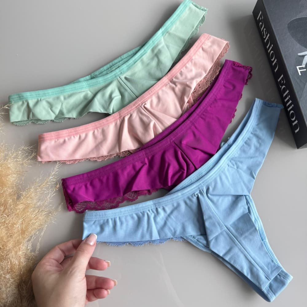 CALCINHA FIO DUPLO MICROFIBRA AGATHA 2