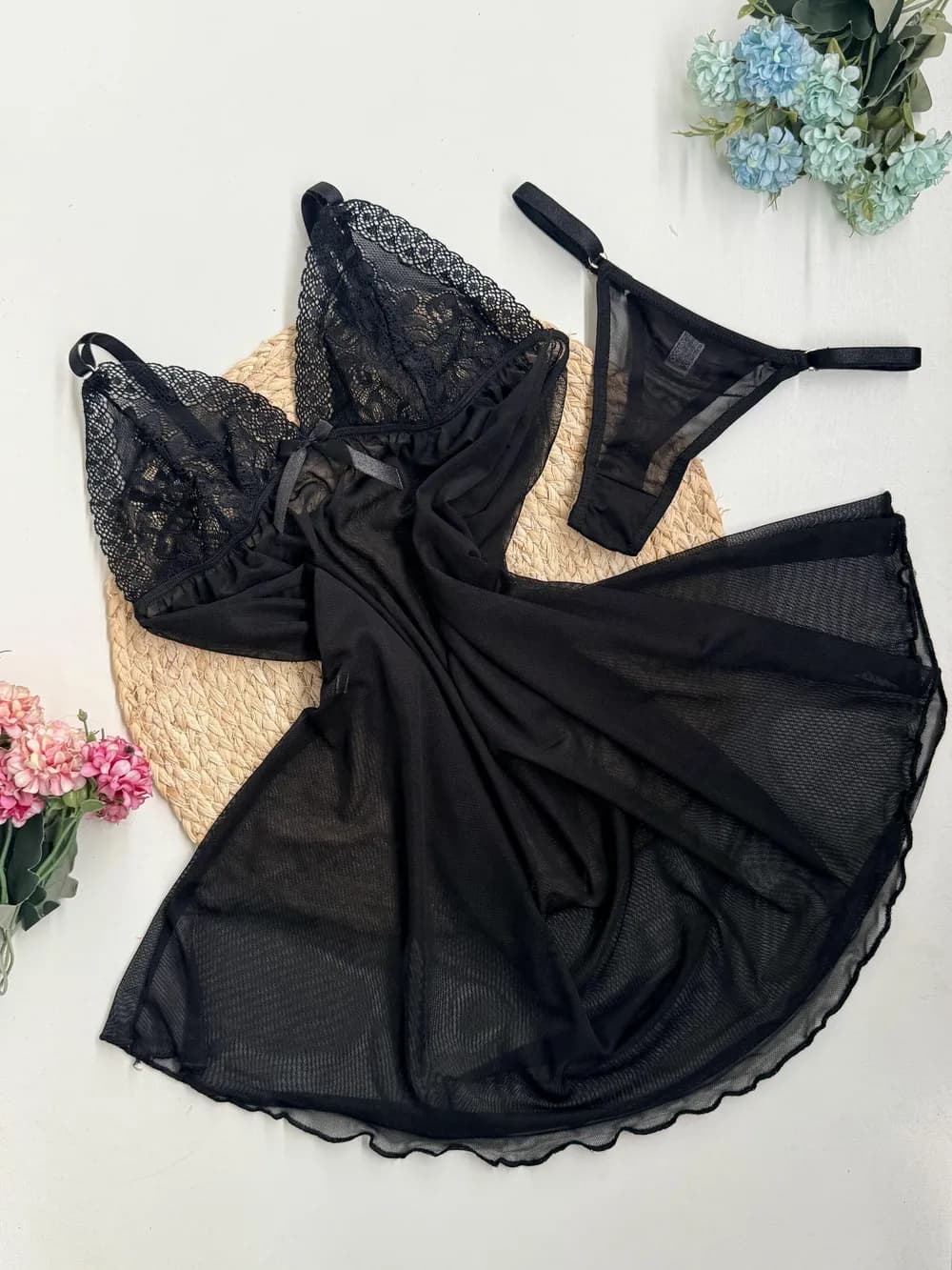 Camisola Afrodite em Tule