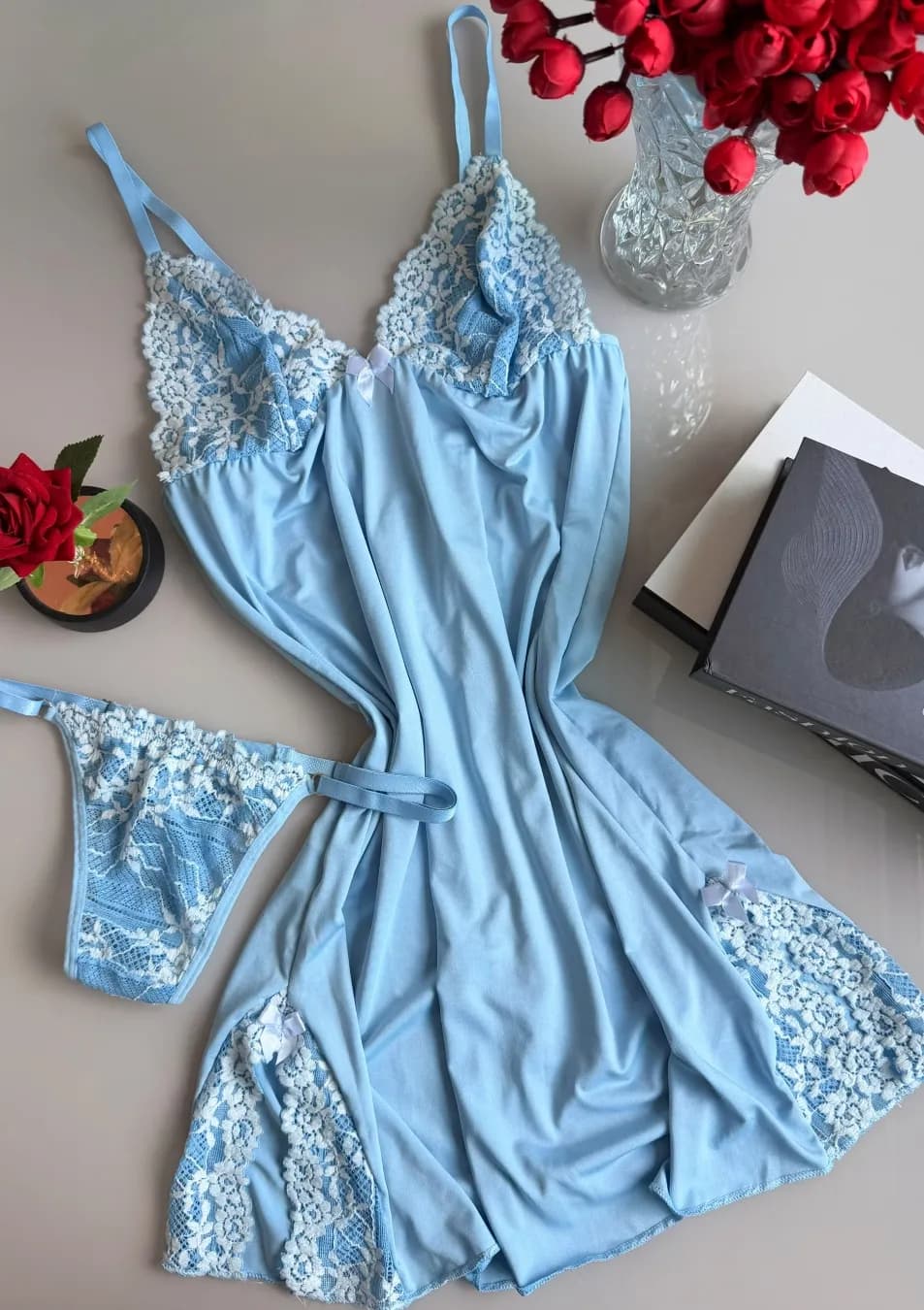 Camisola sem Bojo + Calcinha Maia, foto 4