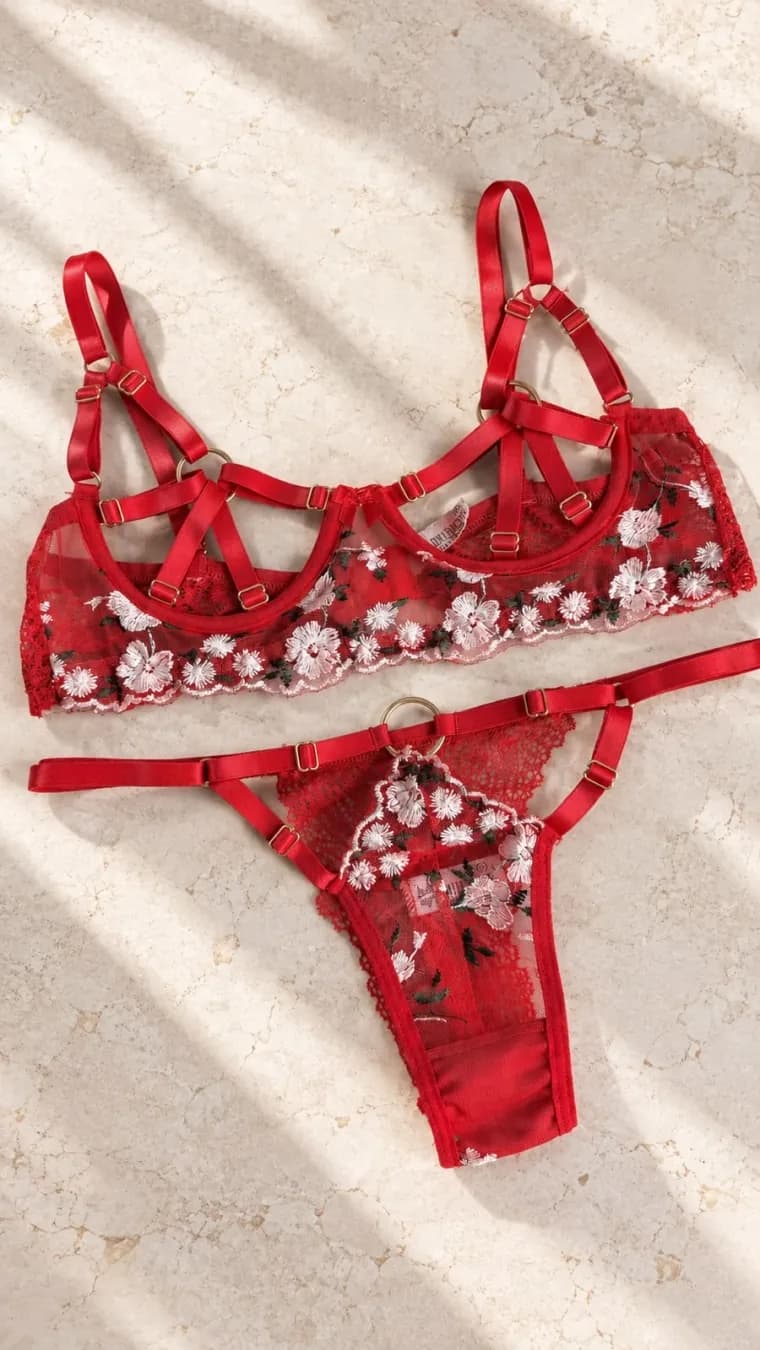 Conjunto sem Bojo Ultraluxo Sexy Safira, foto 6
