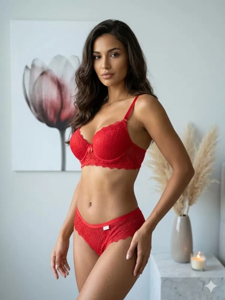 Conjunto Linda Rosa com Bojo, foto 3