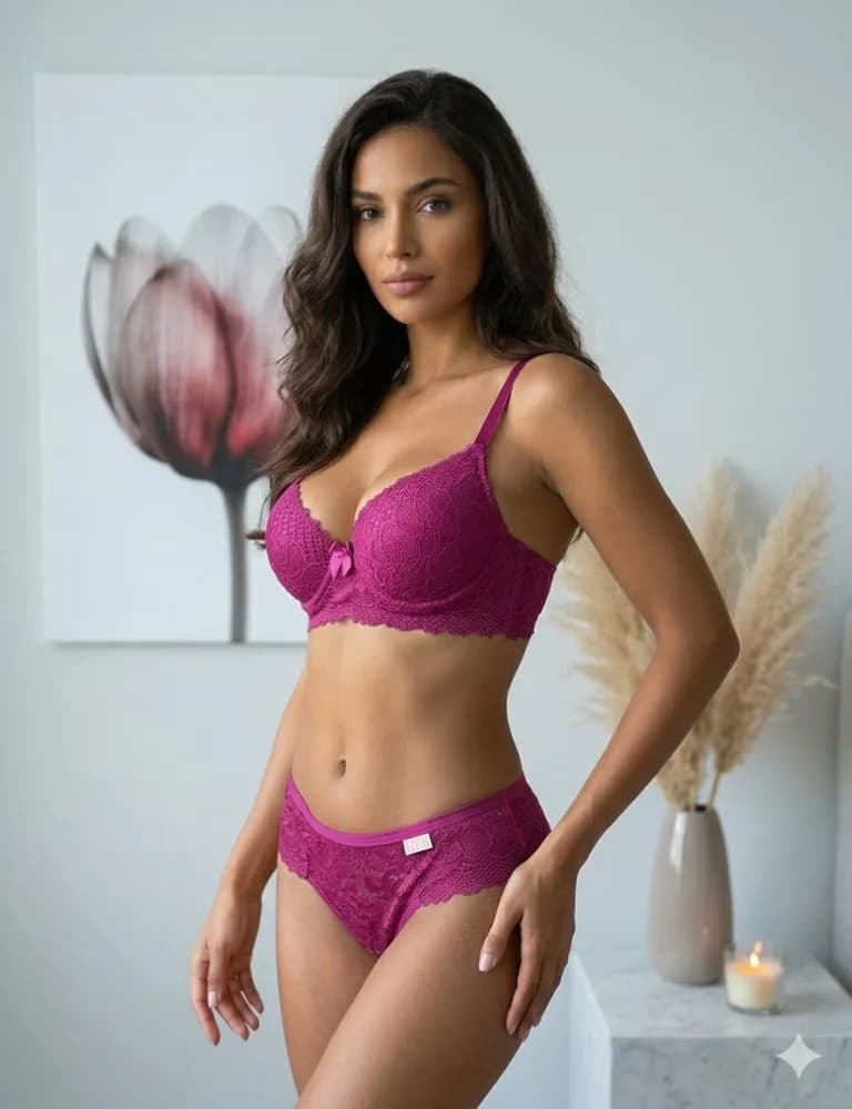 Conjunto Linda Rosa com Bojo, foto 10