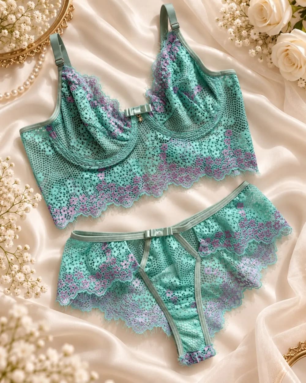 Conjunto sem Bojo Luxo Jessy