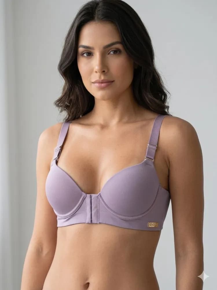 Sutia Microfibra Fecho Frontal Bella, foto 4