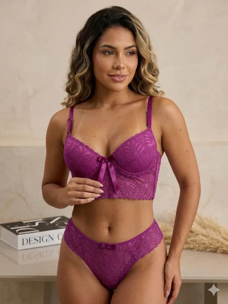 Conjunto com Bojo Elisa Ultra Luxo, foto 3