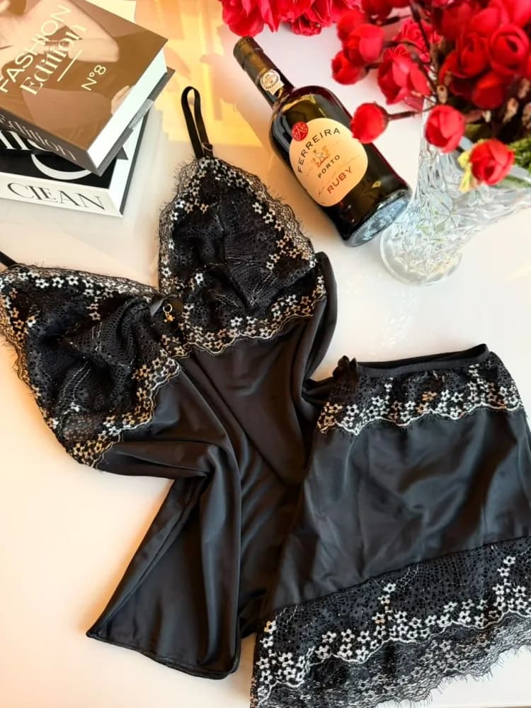 Baby Doll Plus Size Microfibra Giovanna