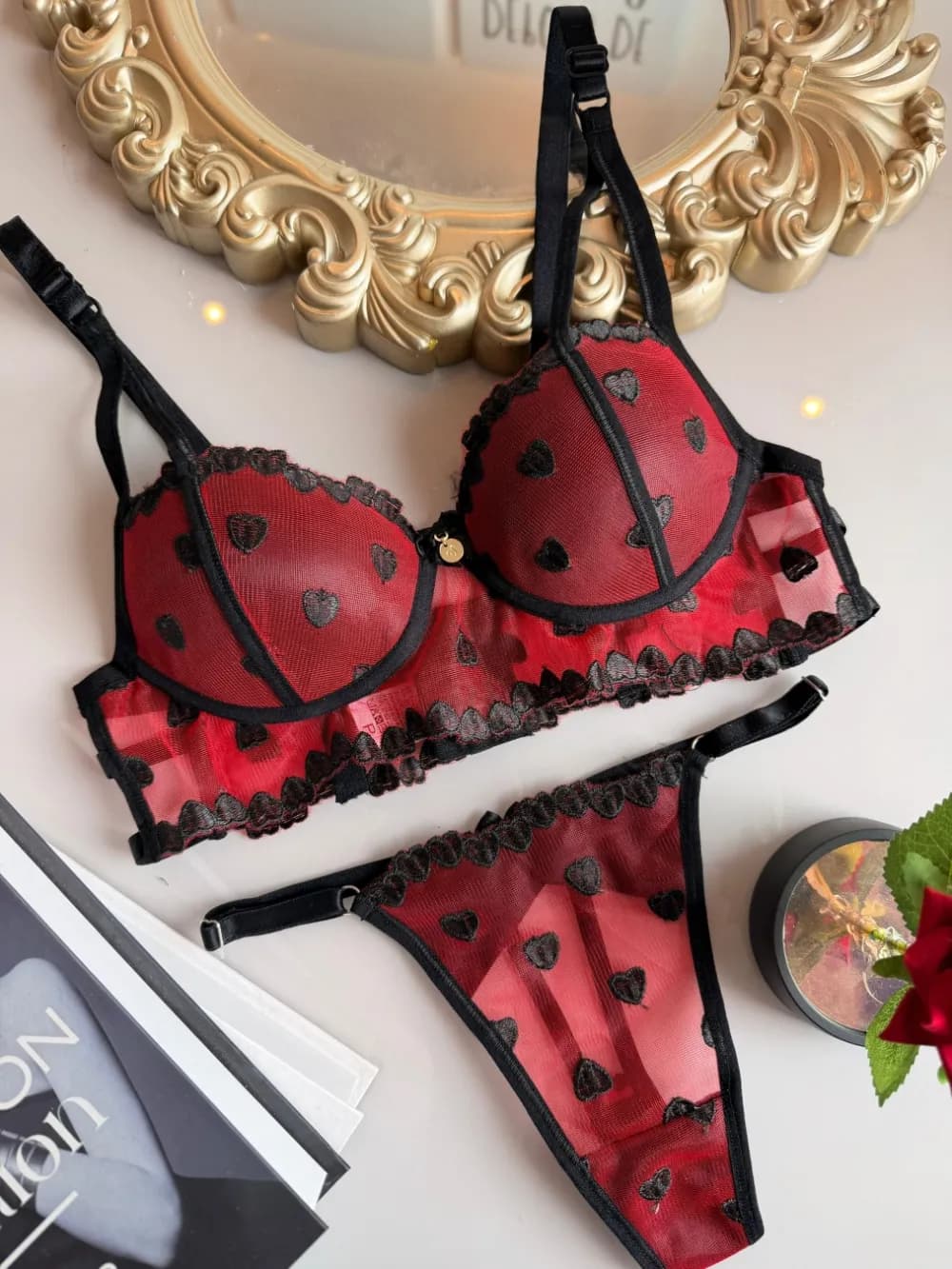 Conjunto com Bojo Tule Liris, foto 3