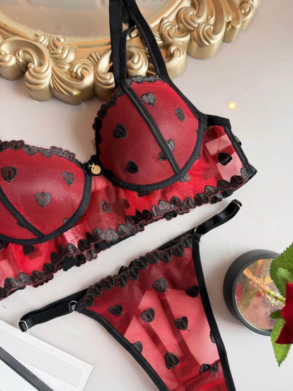 Conjunto com Bojo Tule Liris, foto 4