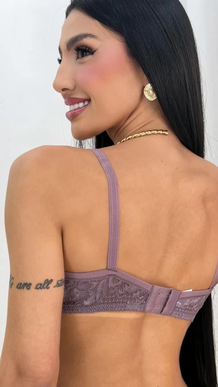 Sutia sem Bojo com Aro Rendado Subella, foto 8