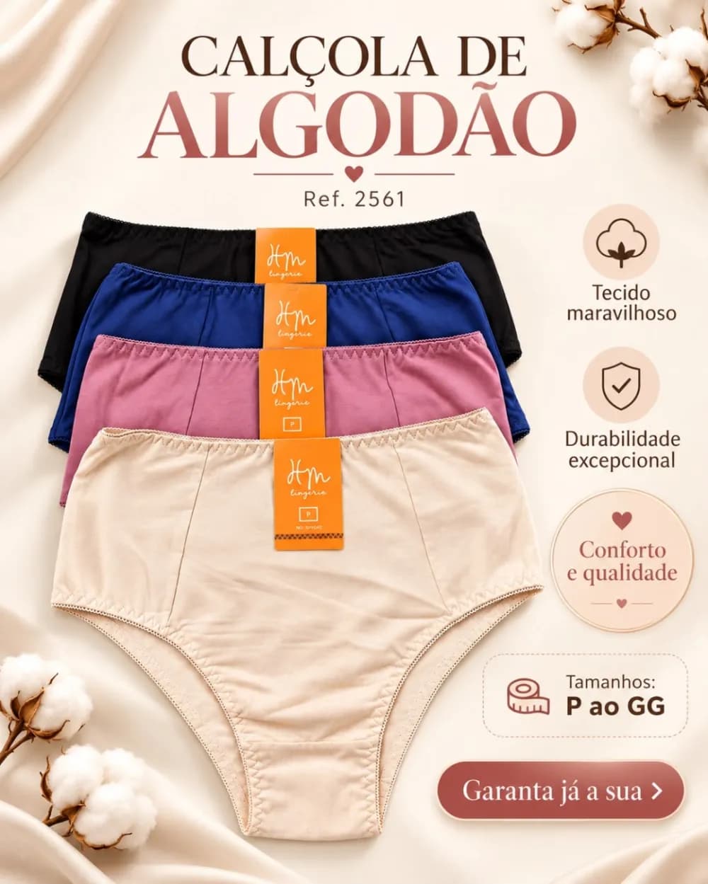 Calçola Algodao