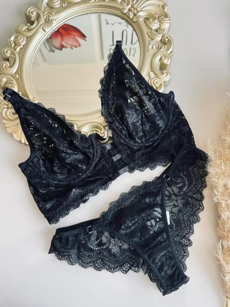 Conjunto sem Bojo Rendado Heloisa, foto 9